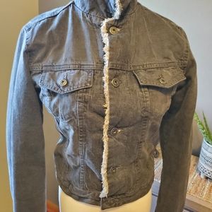 Diesel lined jean jacket size M